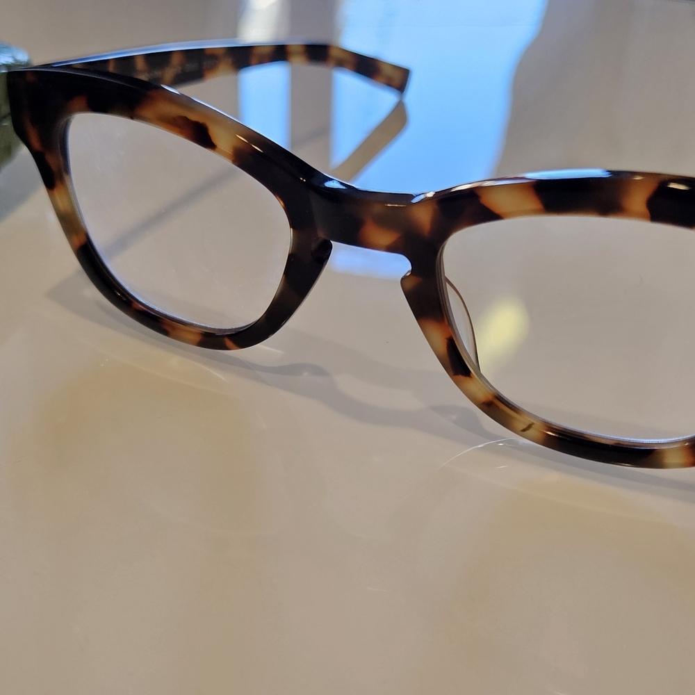Eyebobs Tortoiseshell Cat Eye Glasses 2.50+ - Picture 2 of 12